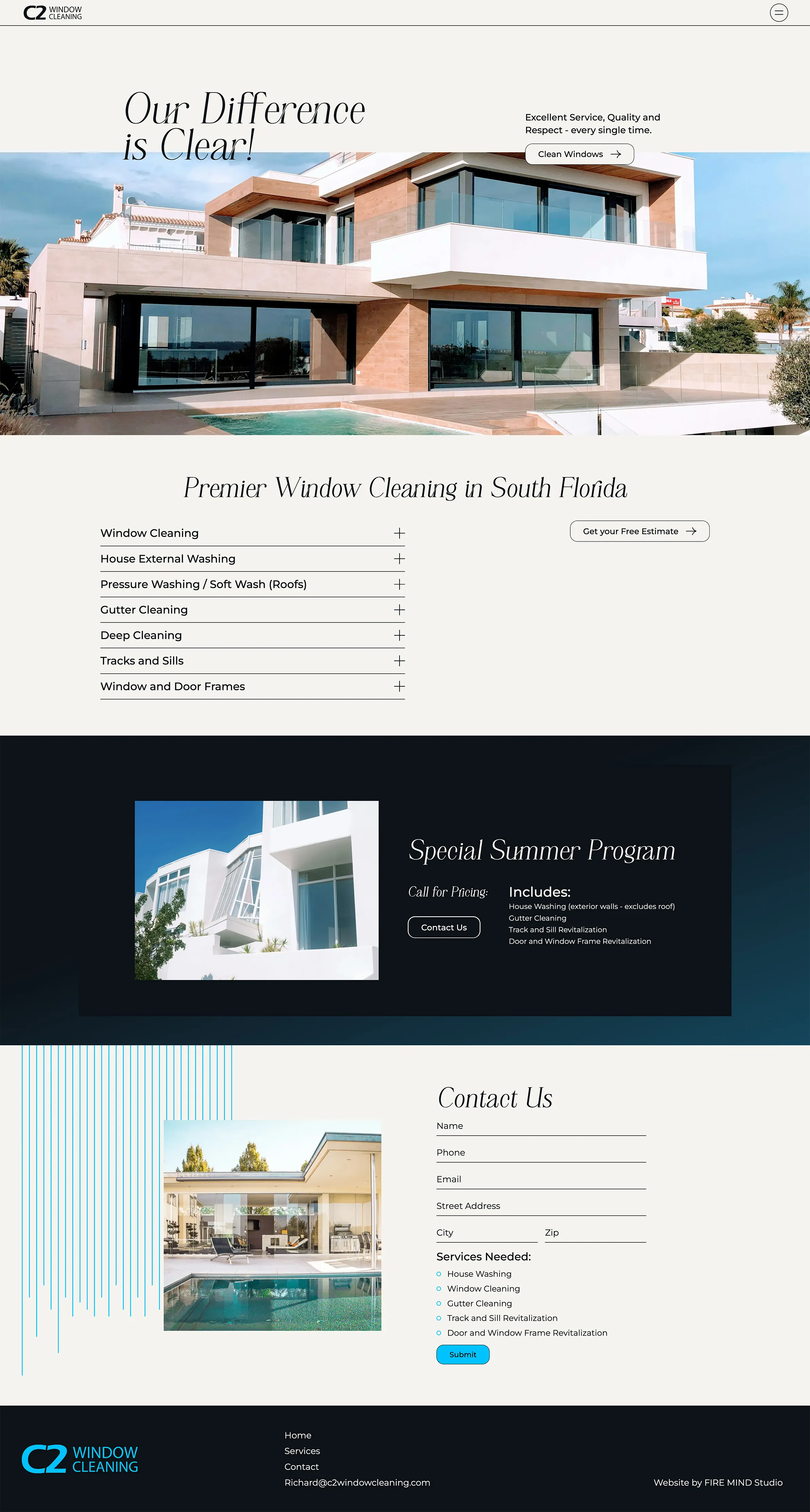 C2 Window Website
